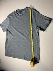 Ben Sherman Men’s Gray Solid Crew Neck Short Sleeve Cotton Knit Tee XLarge