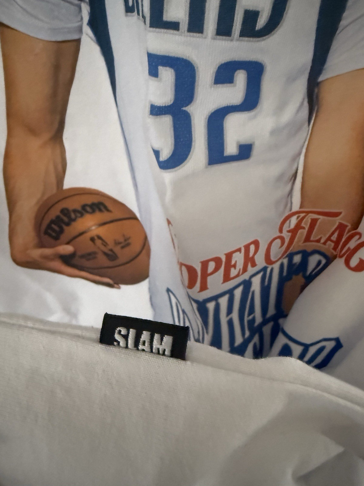 COOPER FLAGG MAVS Slam Cover Large Shirt Authentic Item From Slam gallery