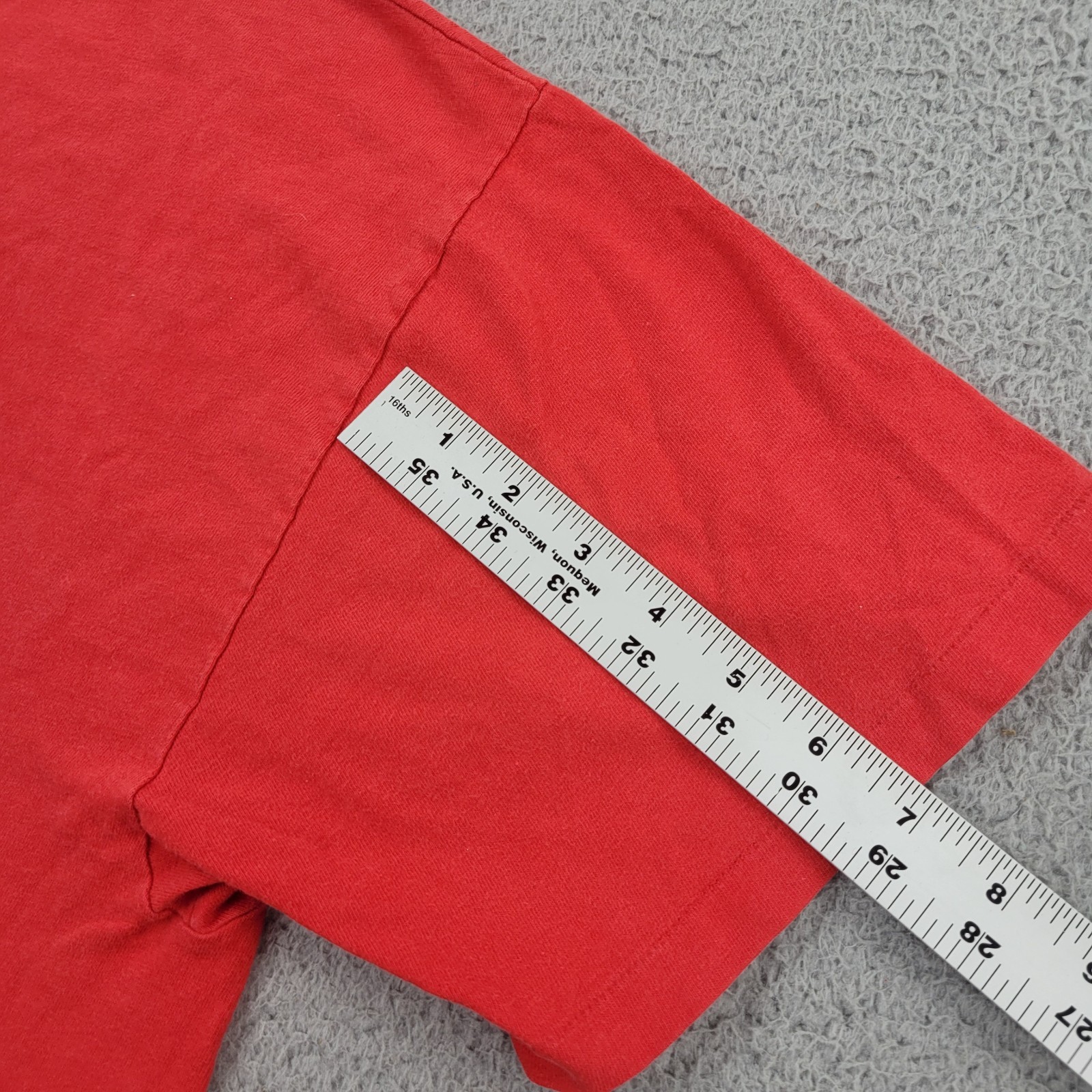 Dodger VTG Shirt Mens XL Red Borger Bulldogs Graphic USA Short Sleeve gallery