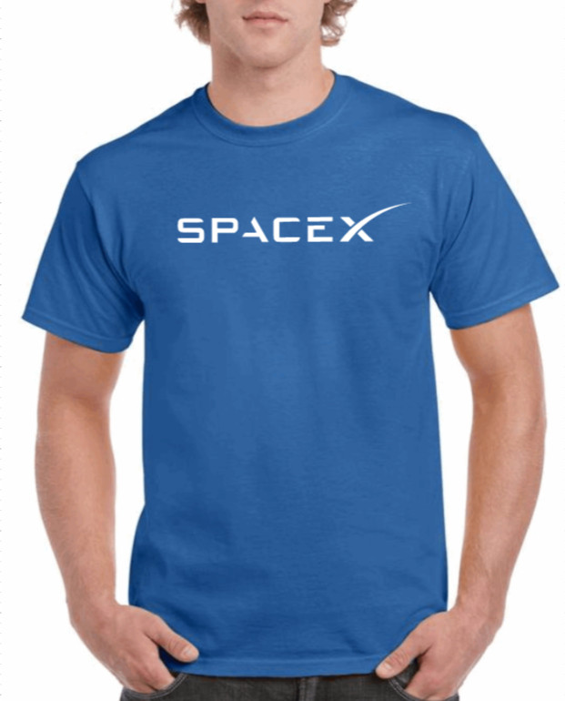 SpaceX Space X T-Shirt 100% Cotton tshirt TEE S-3XL Various Colors Musk Tesla gallery