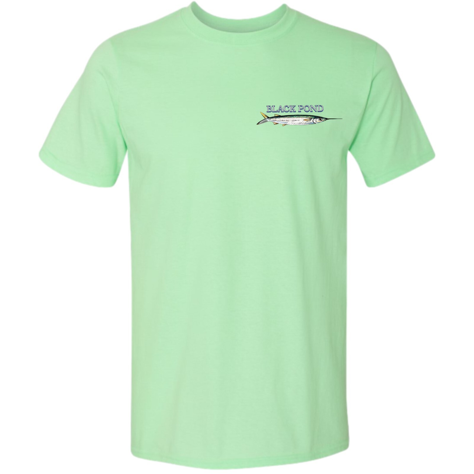 Black Pond Saltwater Series Men's T-shirt Offshore Fishing Flag Mahi Tuna Marlin gallery