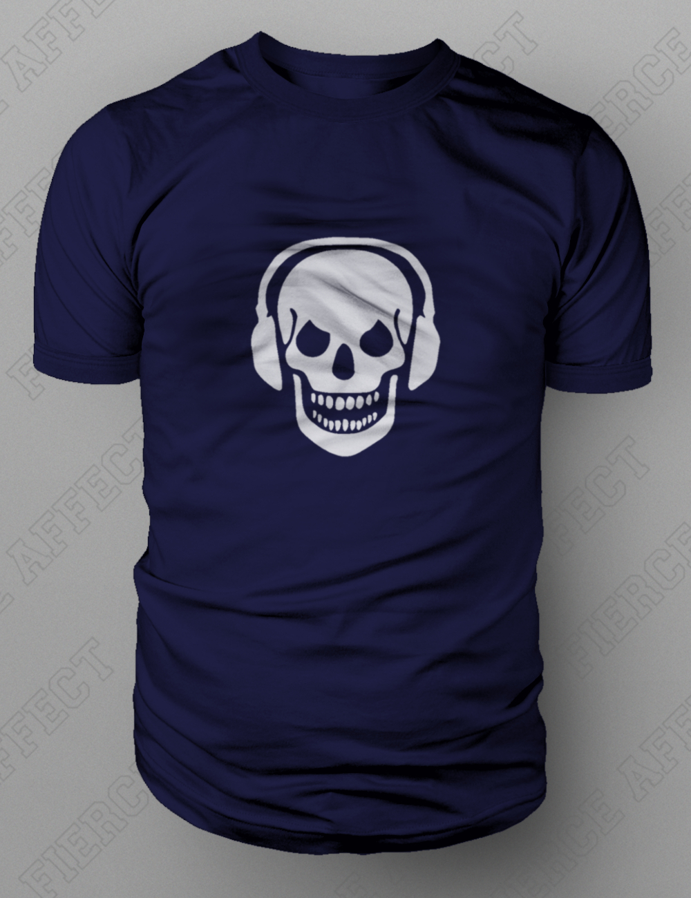 Skull And Phones DJ Clubbing Headphones T-shirt S-XXL FREE UK POST Death Zombie gallery