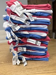 Threadfast Red, White & Blue TShirts 3 Pack – Size 2X 3X 4X 5X Patriotic Bundle