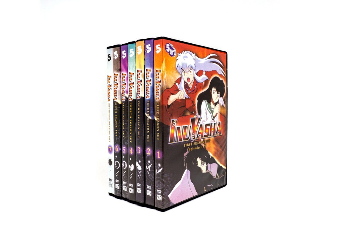 Inuyasha 1-7 Complete Series, 32-Disc DVD Set, Brand New