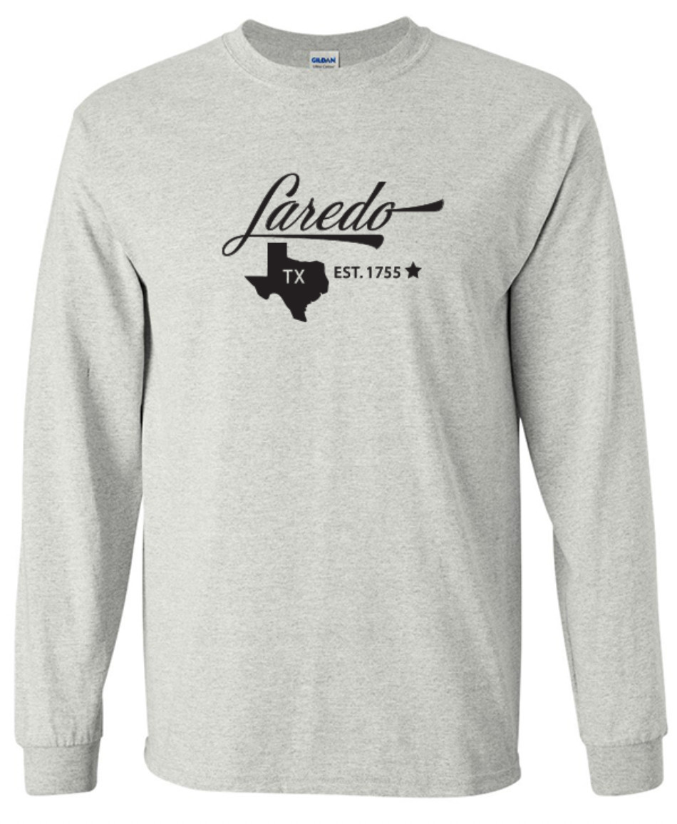 Laredo Texas T-Shirt State Long Sleeve Graphic Tees Unisex apparel Design gallery