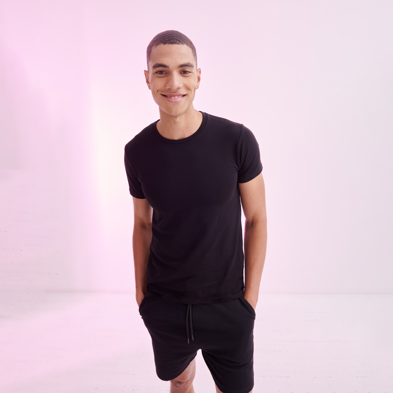 SF Men's Feel Good Stretch T-Shirt (SF121) -Casual Plain Short Sleeve Top gallery