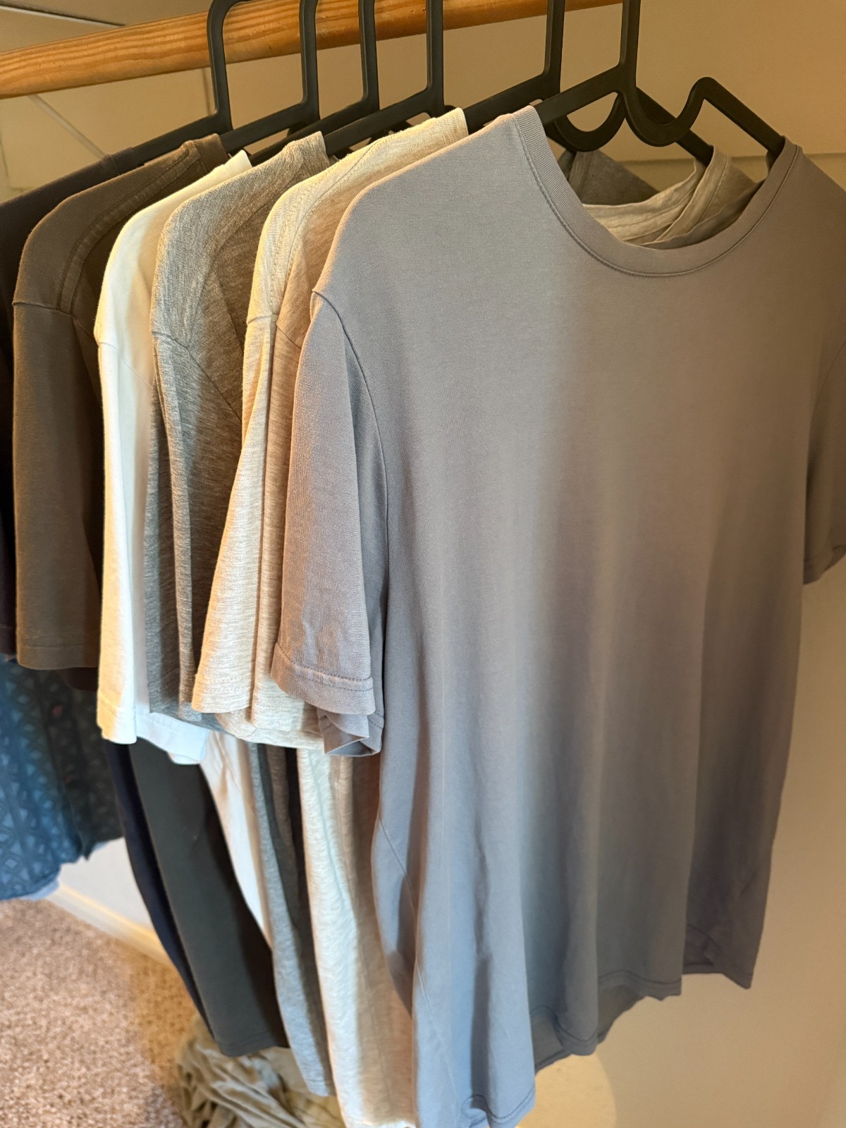 H&M Premium Selection Pima Cotton T-Shirt Color Mens M Classic Bulk 6-pack gallery