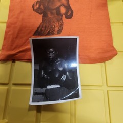 Big John Tate WBA Boxing Legend Original T Shirt / Photo 1970s Knoxville TN H79