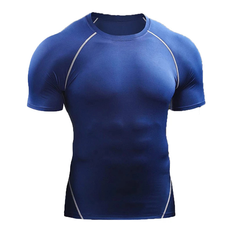 2026 Men’s Compression T-Shirt Quick Dry Athletic Gym Fitness Running Top Gift gallery