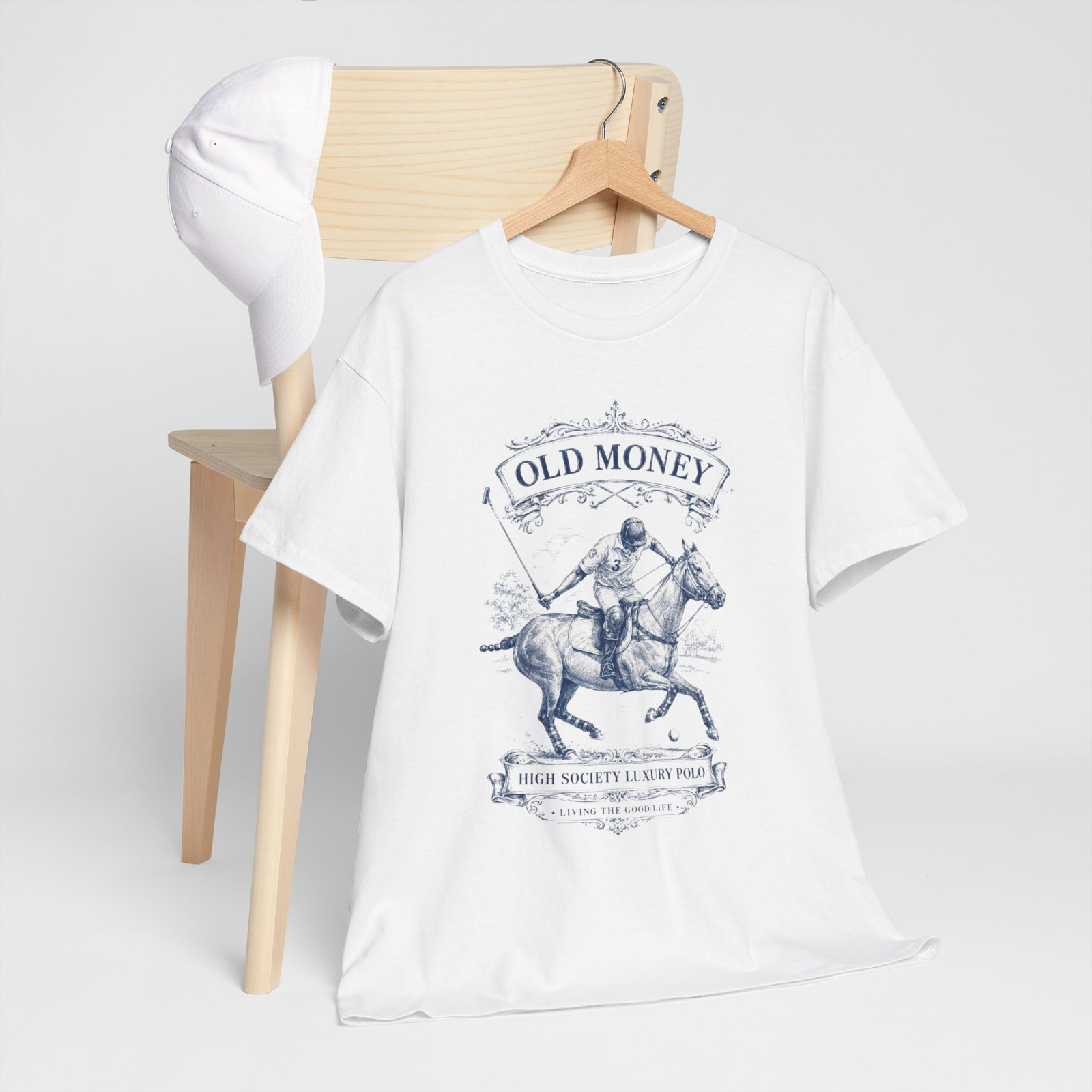 Old Money High Society Luxury Polo Graphic T-Shirt gallery