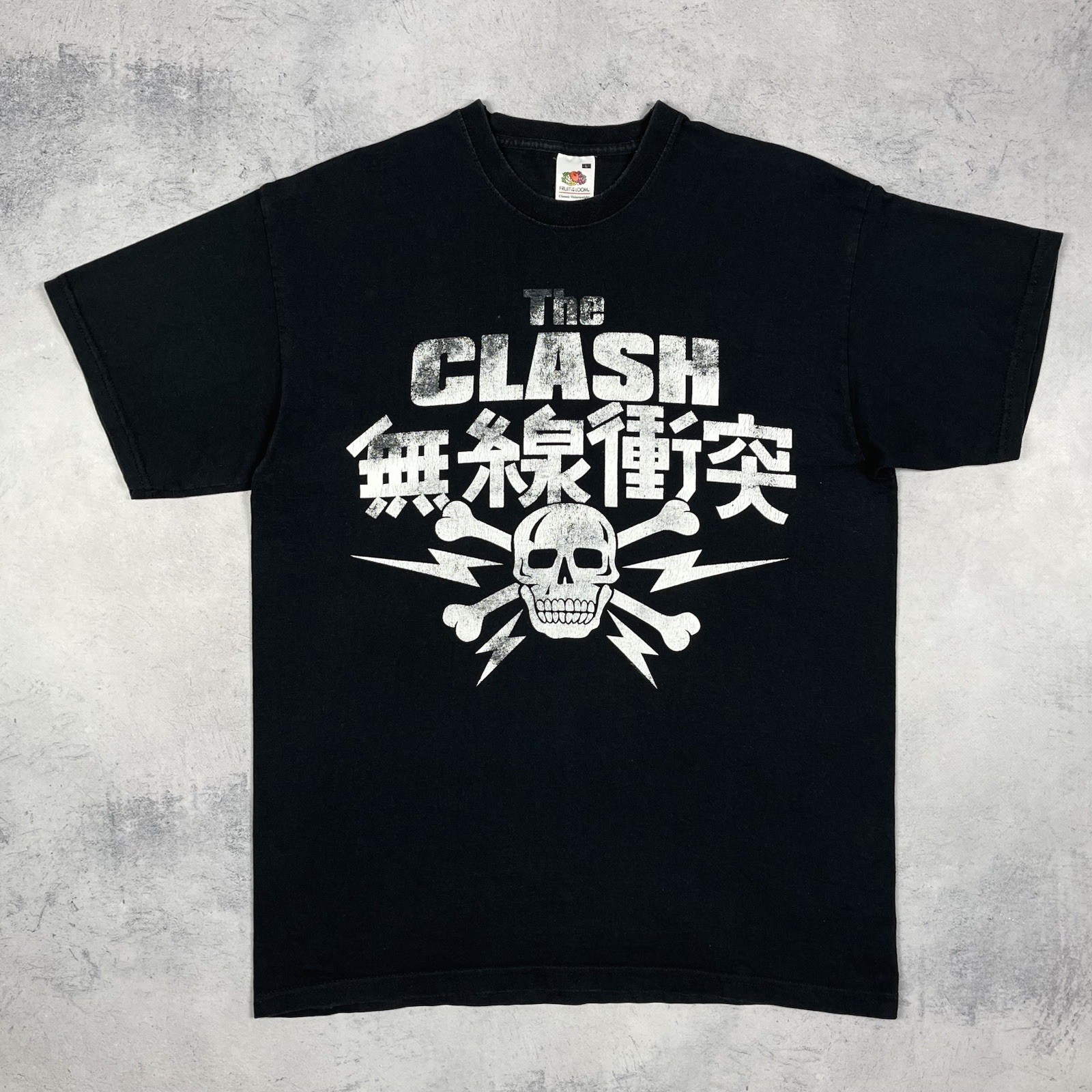 Vintage The Clash Punk Rock Band Rare Short Sleeve T Shirt 00’s Black Size Large gallery
