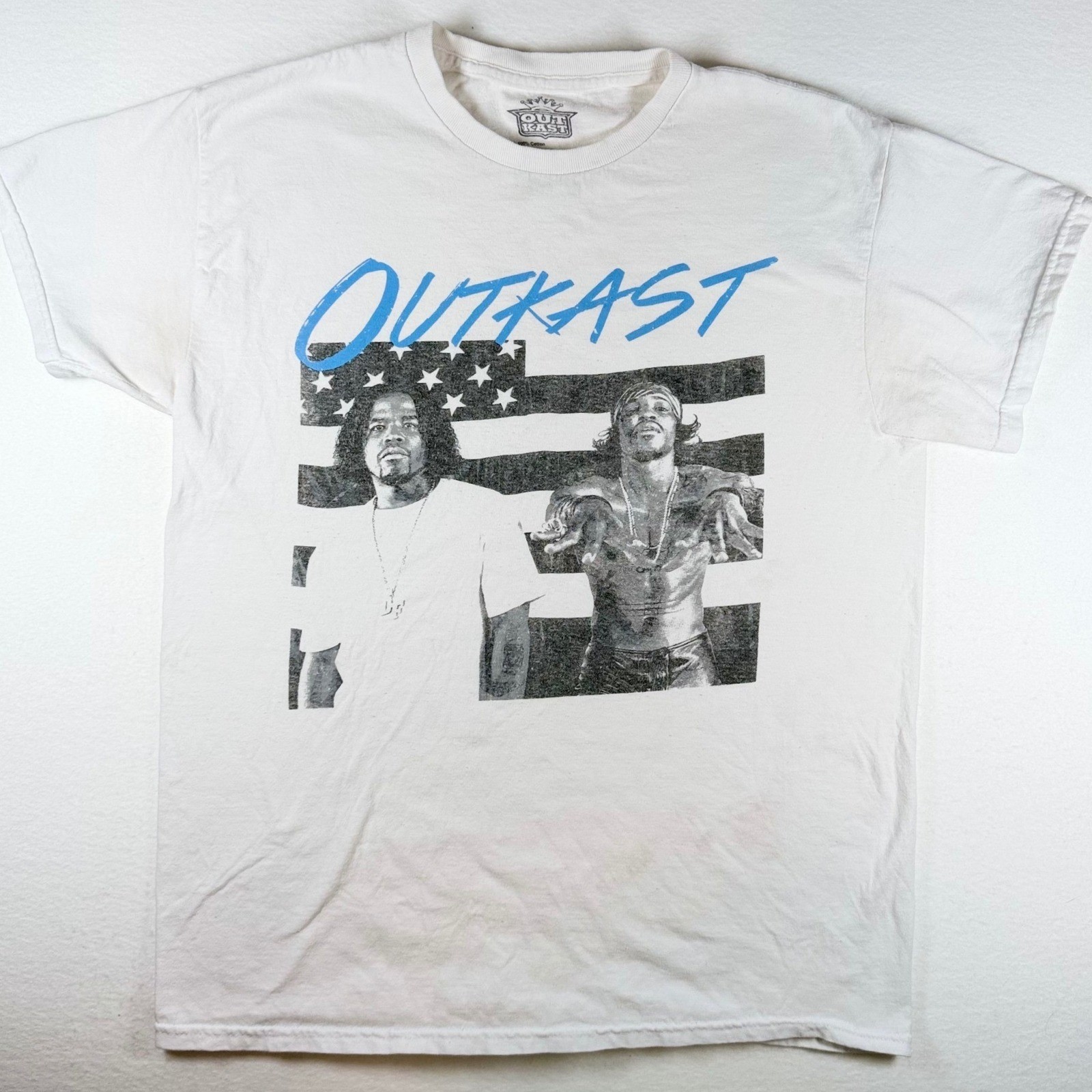 Outkast Graphic T-Shirt Mens M White Stankonia Era Hip Hop Andre 3000 Big Boi gallery