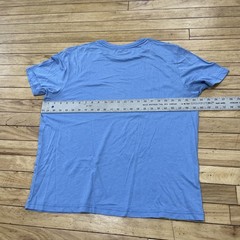 Izod Light Blue Shirt Men XL Active Performance Stretch Preppy Logo Tee 46-48