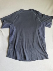 Lululemon Ventilated Hiking Short Sleeve Shirt Gray Men’s Medium