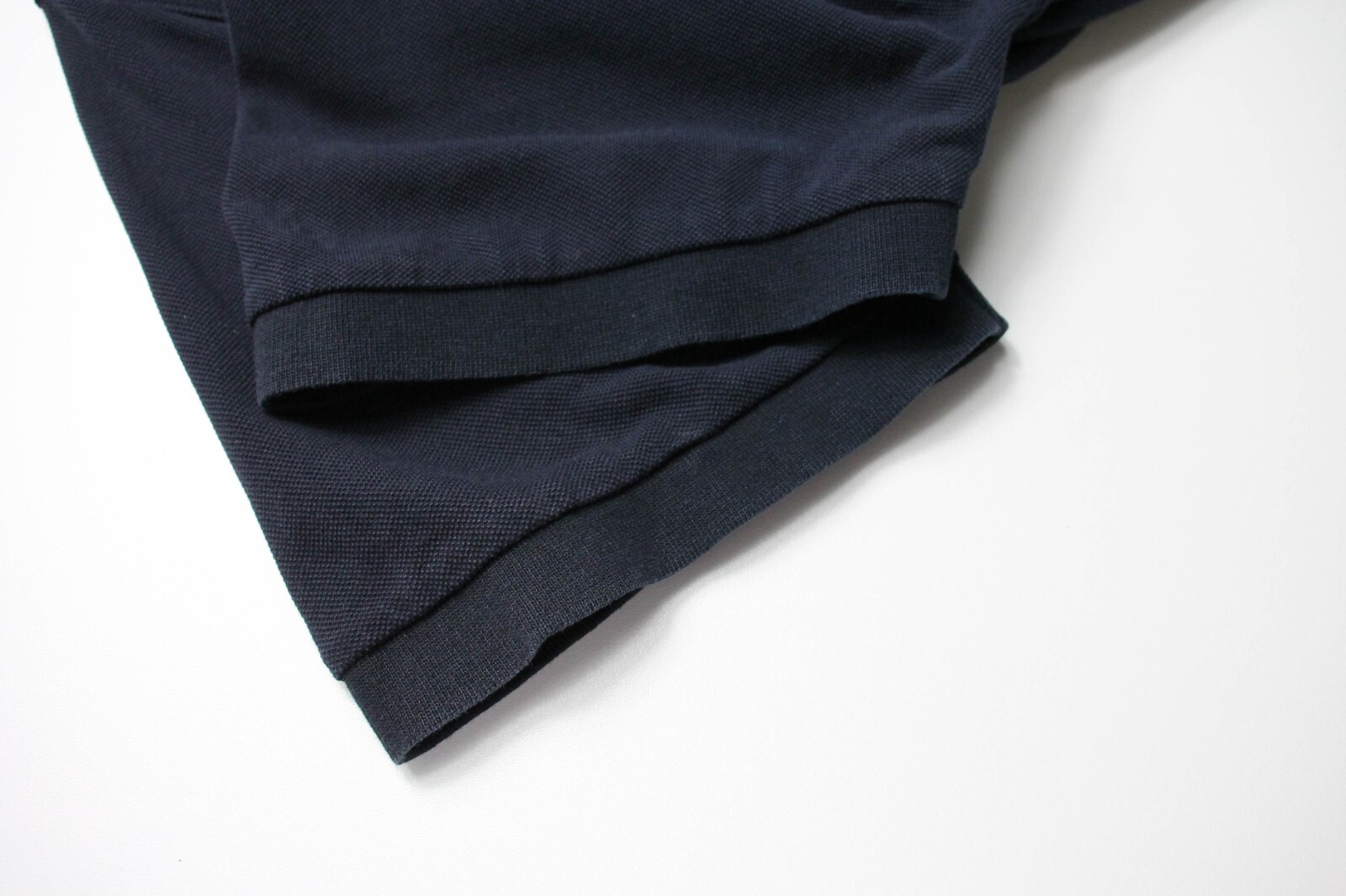 GANT Regular Fit T-Shirt Mens Medium Short Sleeve Half Button Polo Collared Navy gallery