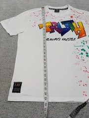Switch Remarkable Shirt Size XL Embroidered Truth Paint Splatter Hip Hop Y2K