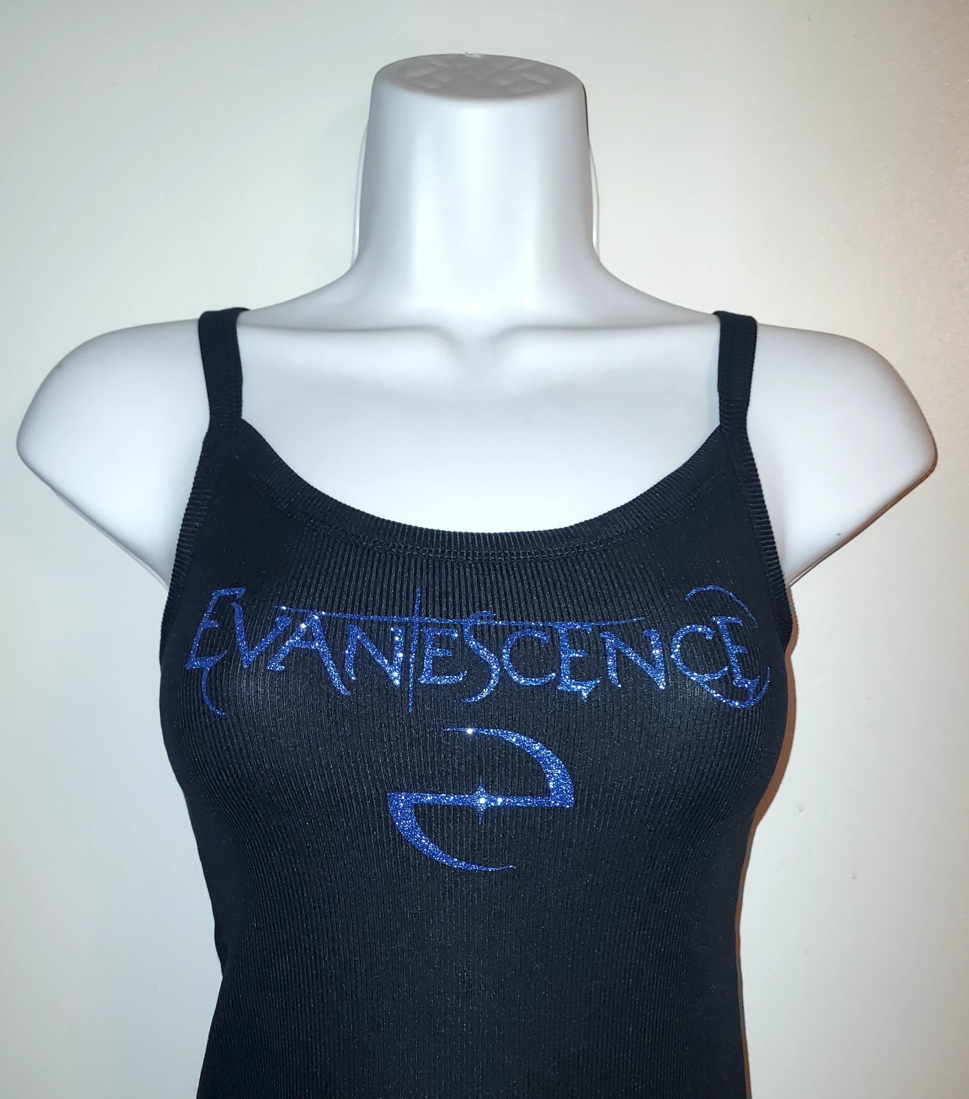 evanescence tank top Glitter eyes evanescence crop top evanescence shirt XXs-2xl gallery