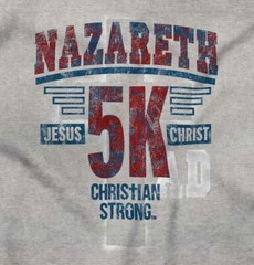 Cool Religious Christian Jesus Athlete Sport Womens or Mens Crewneck T Shirt Tee