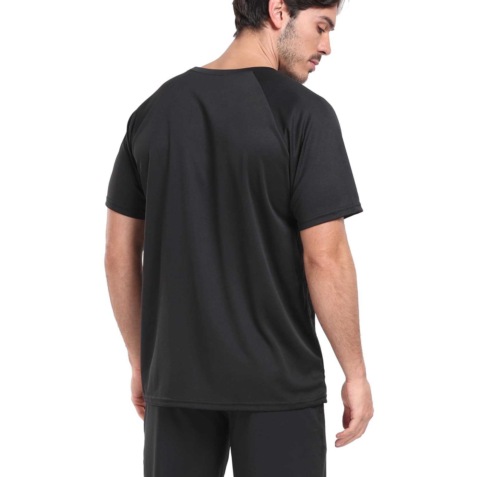 5 Pack Running Shirts Men Sport Tops Dry Fit Gym Wicking Athletic T Shirts Br... gallery