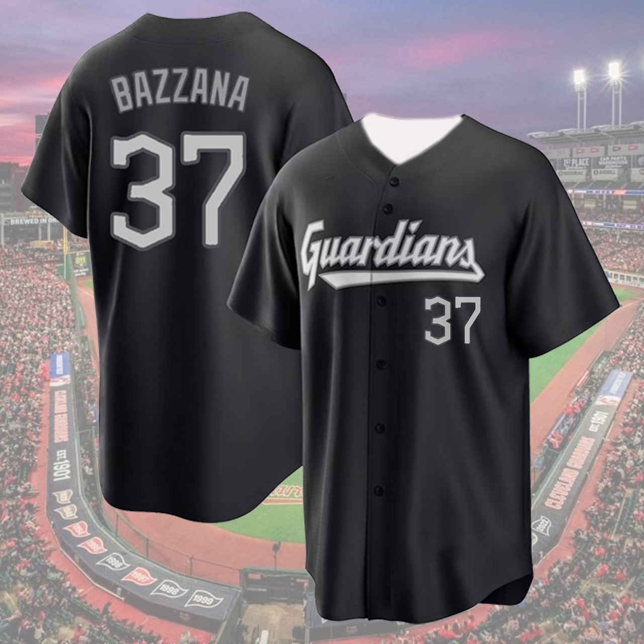 HOT! Travis #37 Bazzana Cleveland Team 2026 Name And Number Gift - All Printed gallery