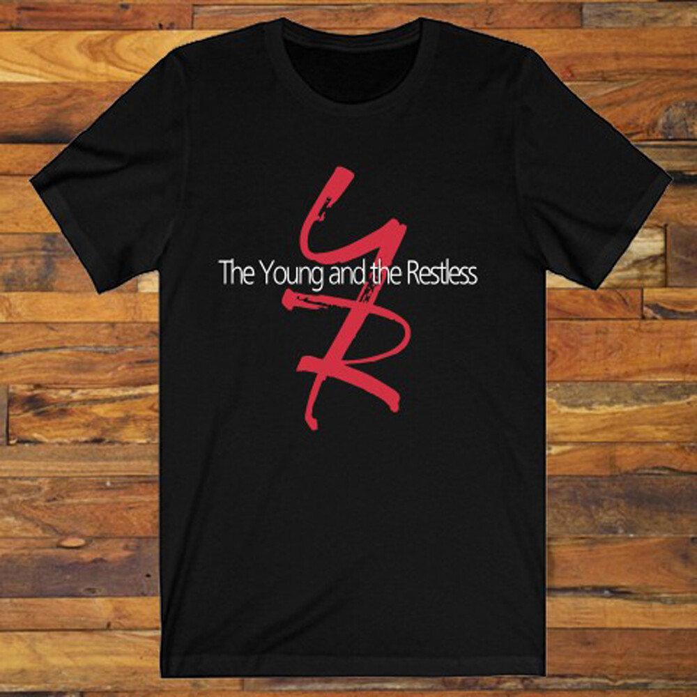 The Young and The Restless Men’s Black T-Shirt S-5XL