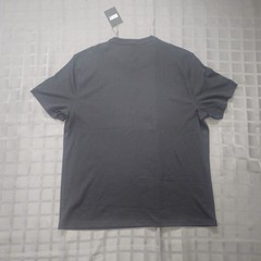 NWT DKNY Mens XL Black Solid Crew Neck Short Sleeve Logo Jersey Tee DK00SK556