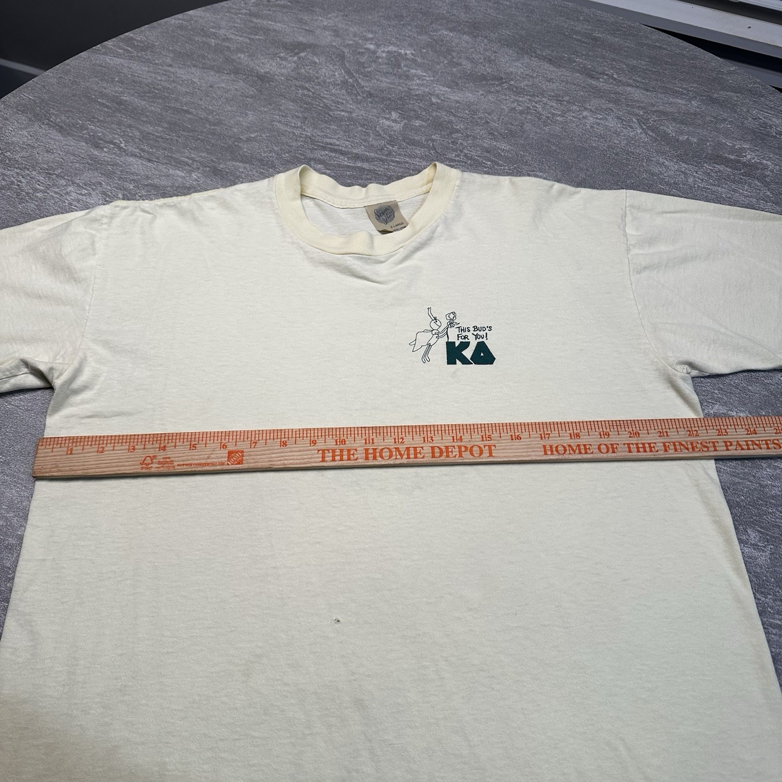 Vintage 80s Kappa Delta Sorority Single Stitch Formal Shirt XL USA 1987 gallery