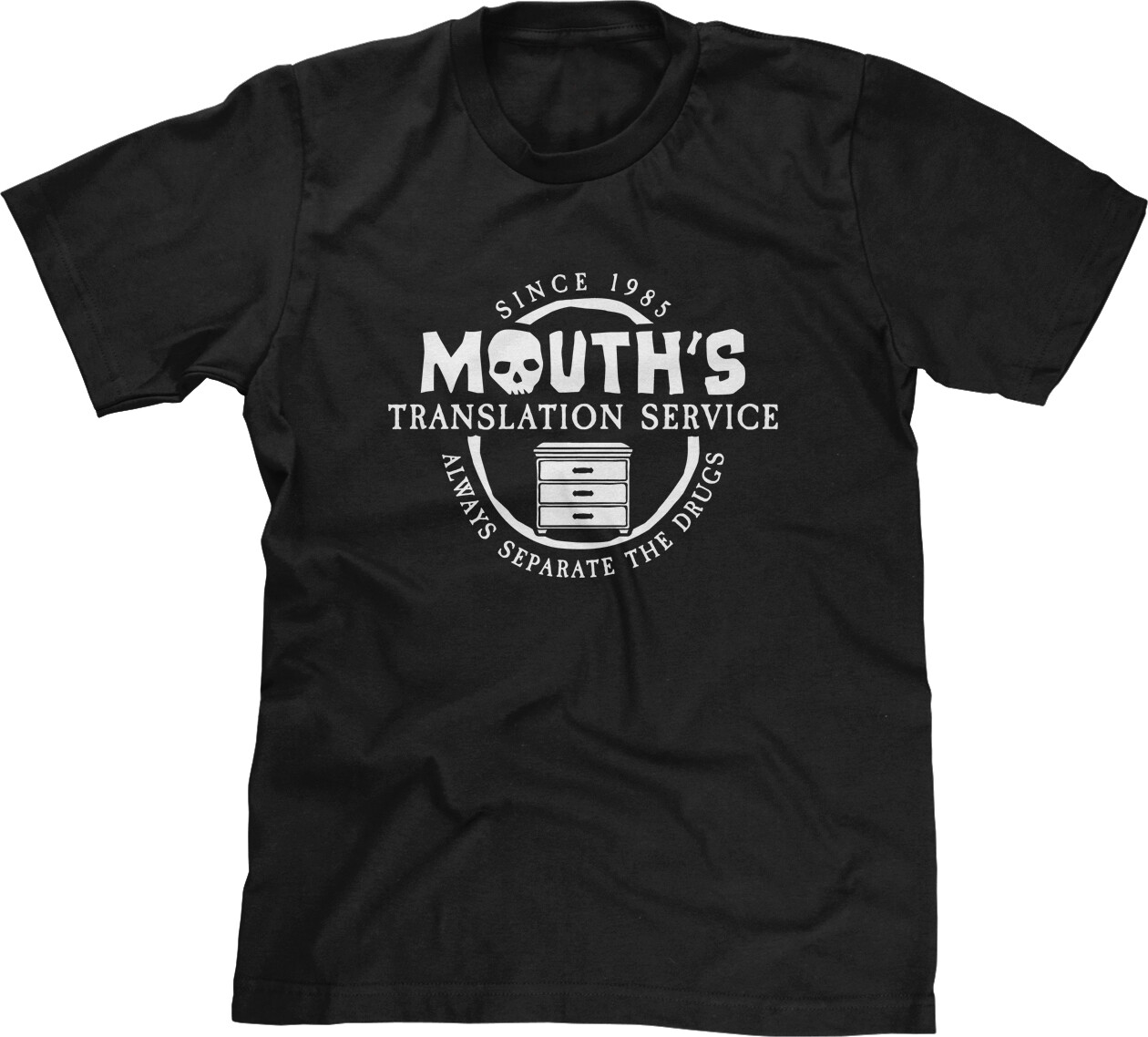 Mouths Translation Funny Movie Quotes Chunk Sloth 80s Movie Retro Joke Mens Tee