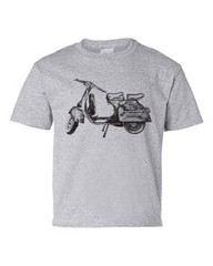 Motorcycle Classic – Vespa – T-Shirt – Multiple Colors and Sizes