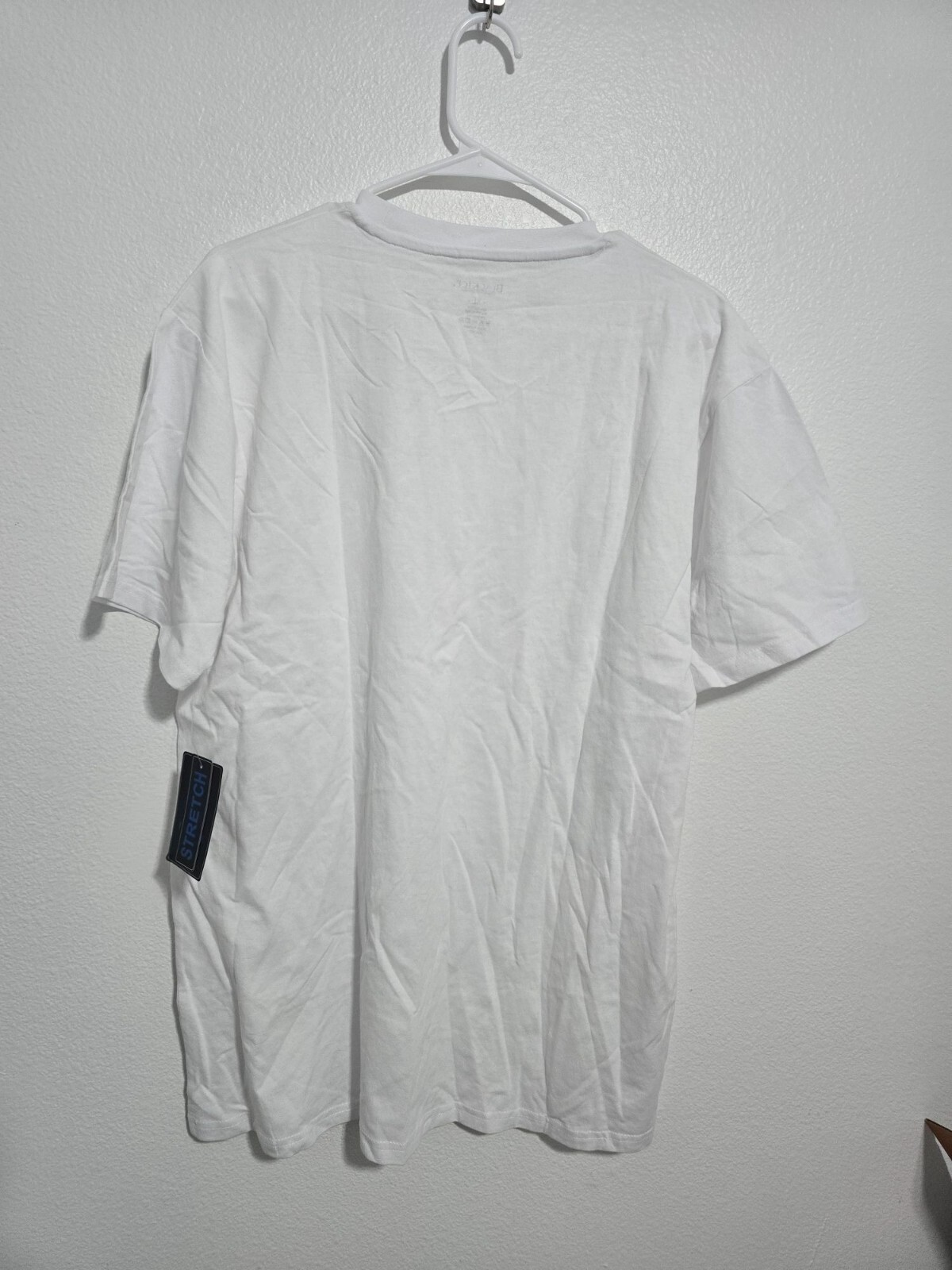 Blue Ice Men's Short Sleeve Crew Neck Classic T-shirt Color White Size XL gallery