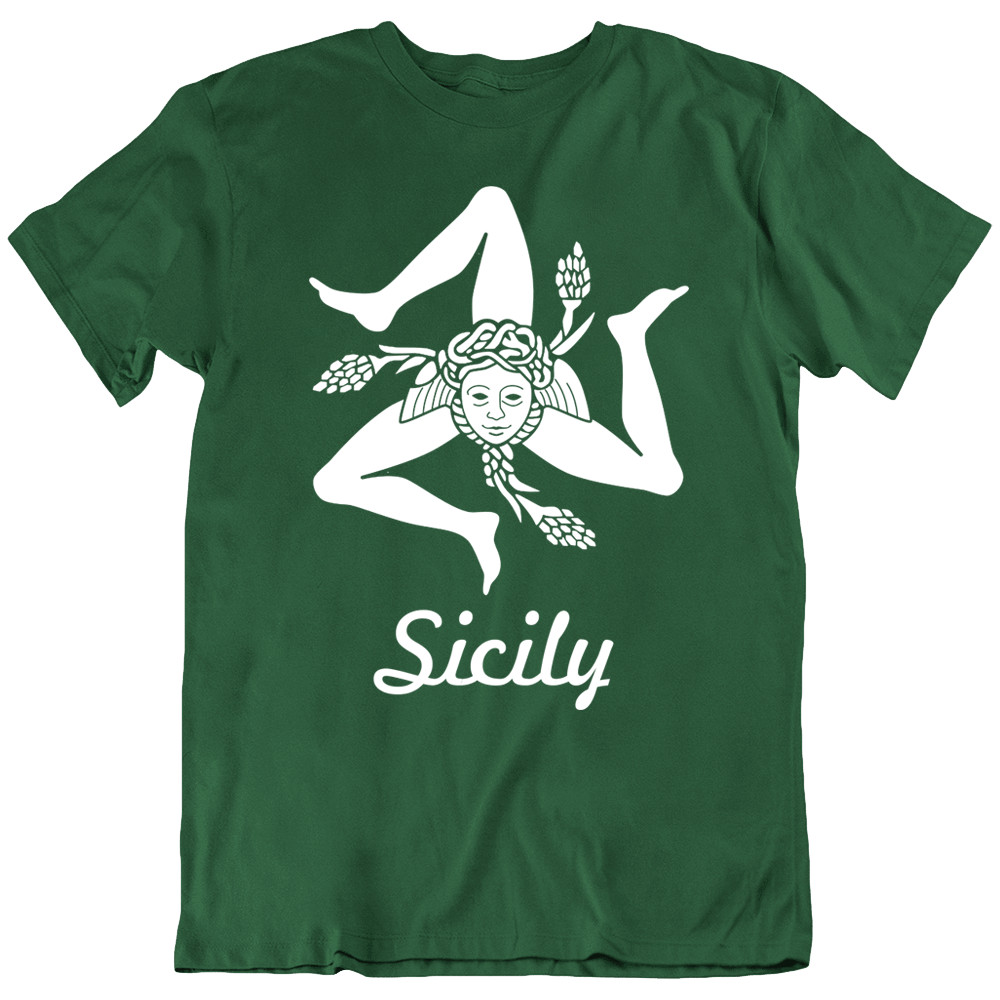 Sicily Sicilian Italian Italy Pride T-Shirt Tee Shirts Many Colors Gift New gallery