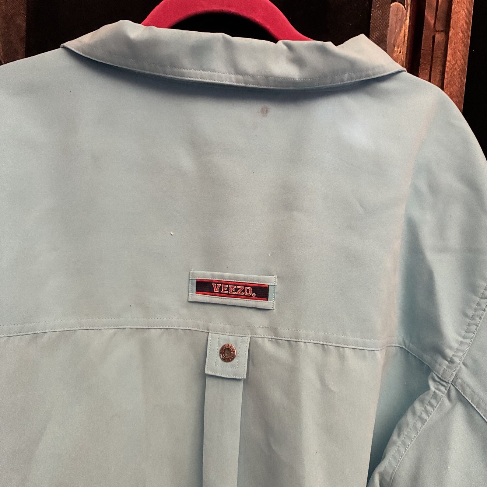 Vintage Veezo Streetwear Hip Hop Y2K Baby Blue Baggy Shirt & Pants Outfit SZ XL gallery