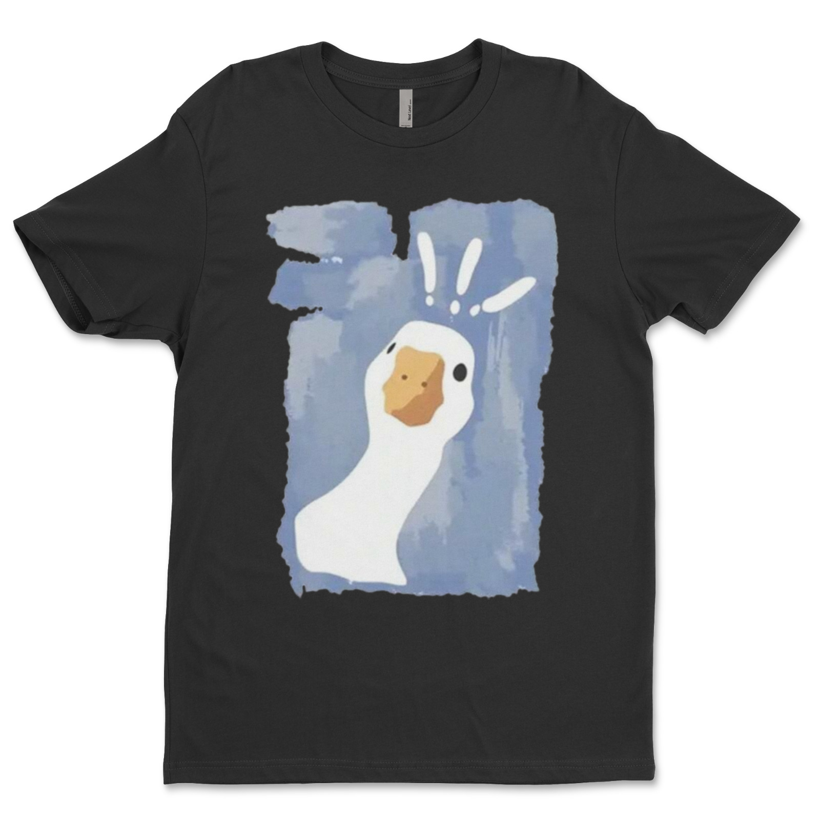 DTF Surprise duck/ Custom Unisex Soft Style T-Shirts, Next Level- Cotton gallery