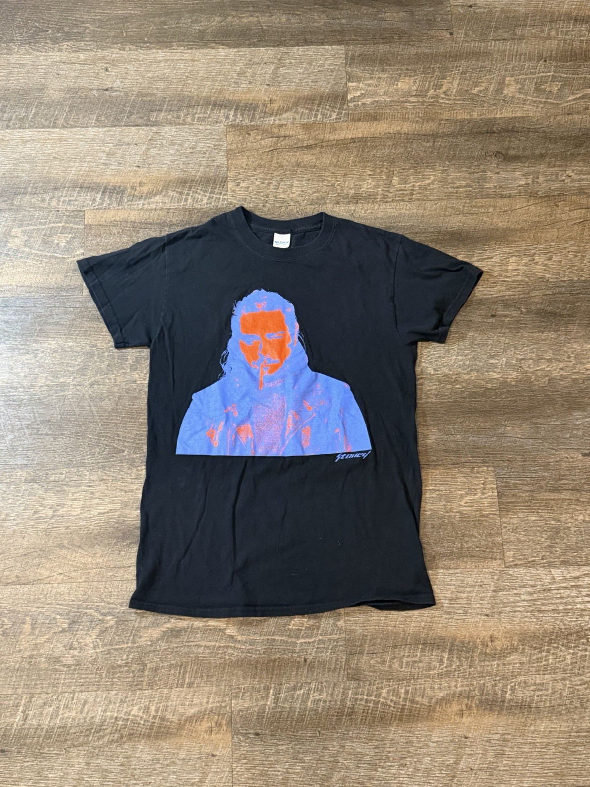 Post Malone Stoney Graphic T Shirt Small Black Rap Hip Hop Concert Tee gallery