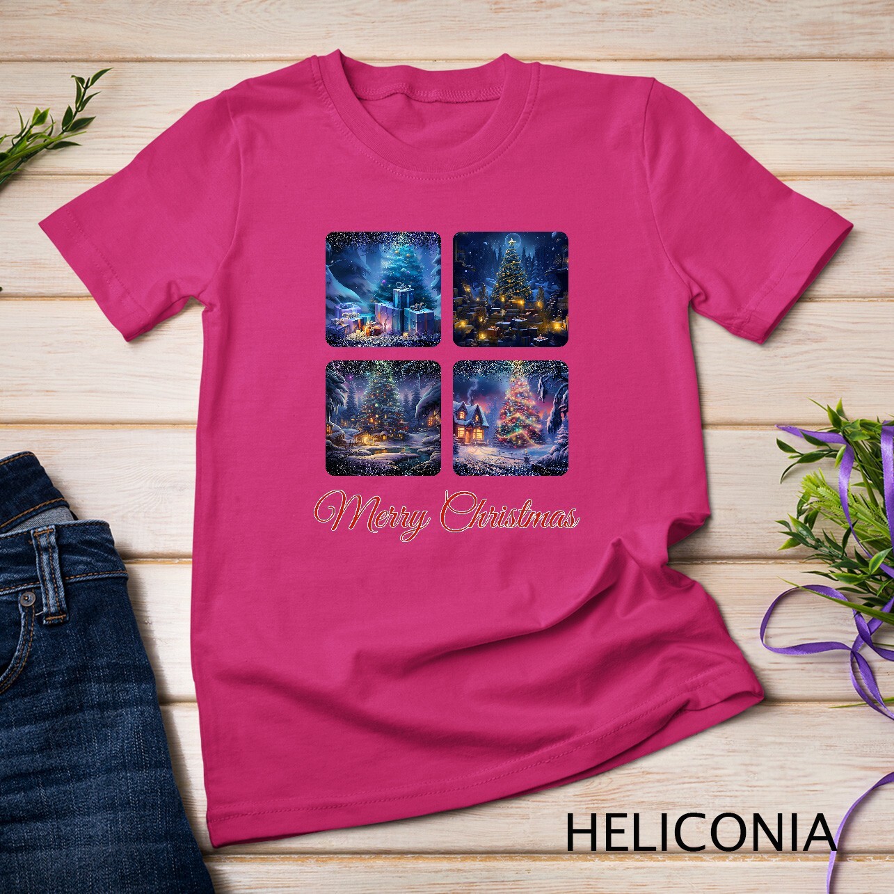 Winter Wonderland Christmas Collection Funny Christmas Shirt Unisex T-shirt gallery