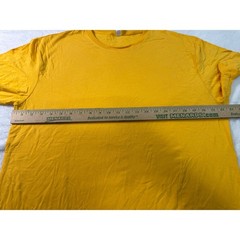 Royal Avalon Sun-Ray UV Protection Bamboo Blend T-Shirt Mens Large Yellow Solid
