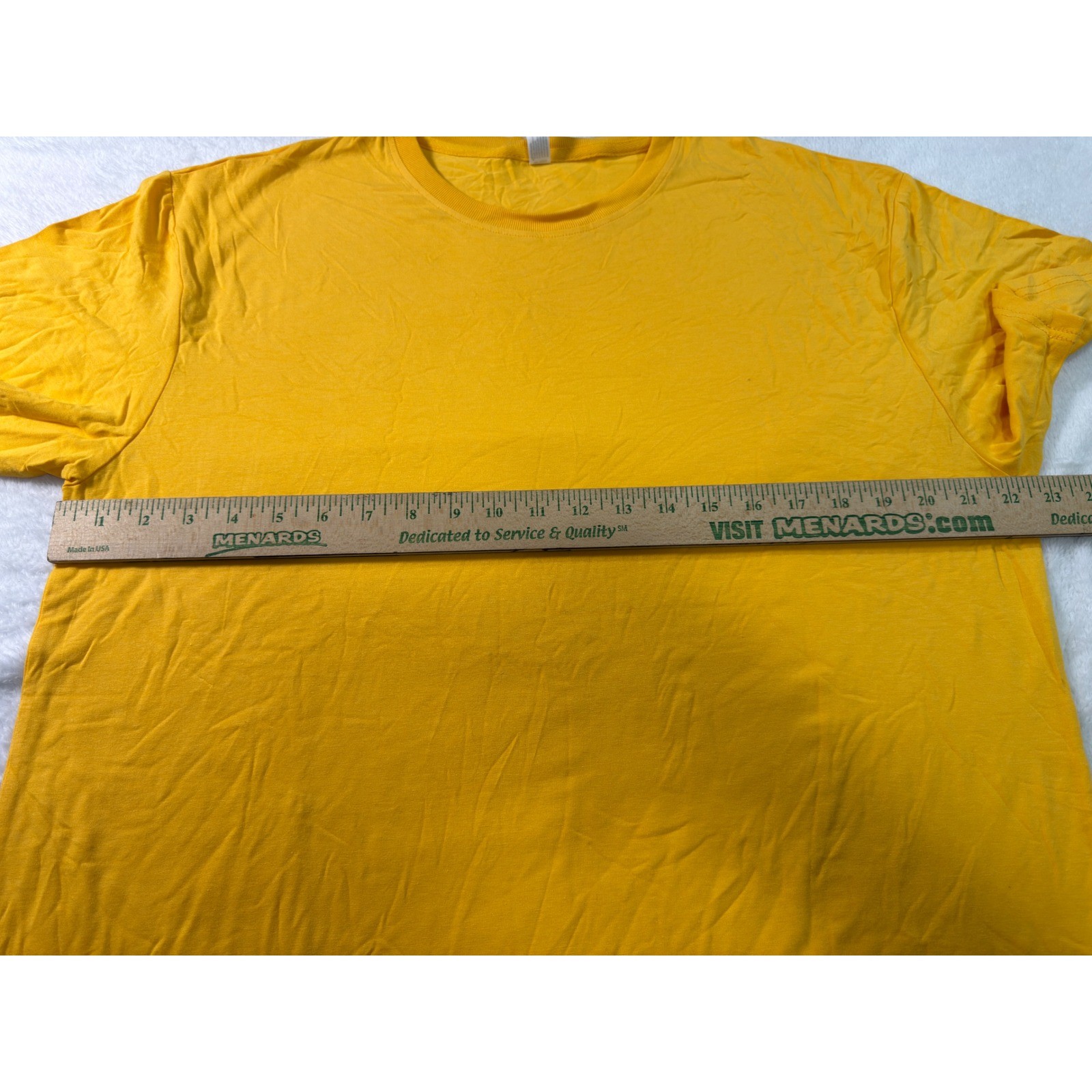 Royal Avalon Sun-Ray UV Protection Bamboo Blend T-Shirt Mens Large Yellow Solid gallery