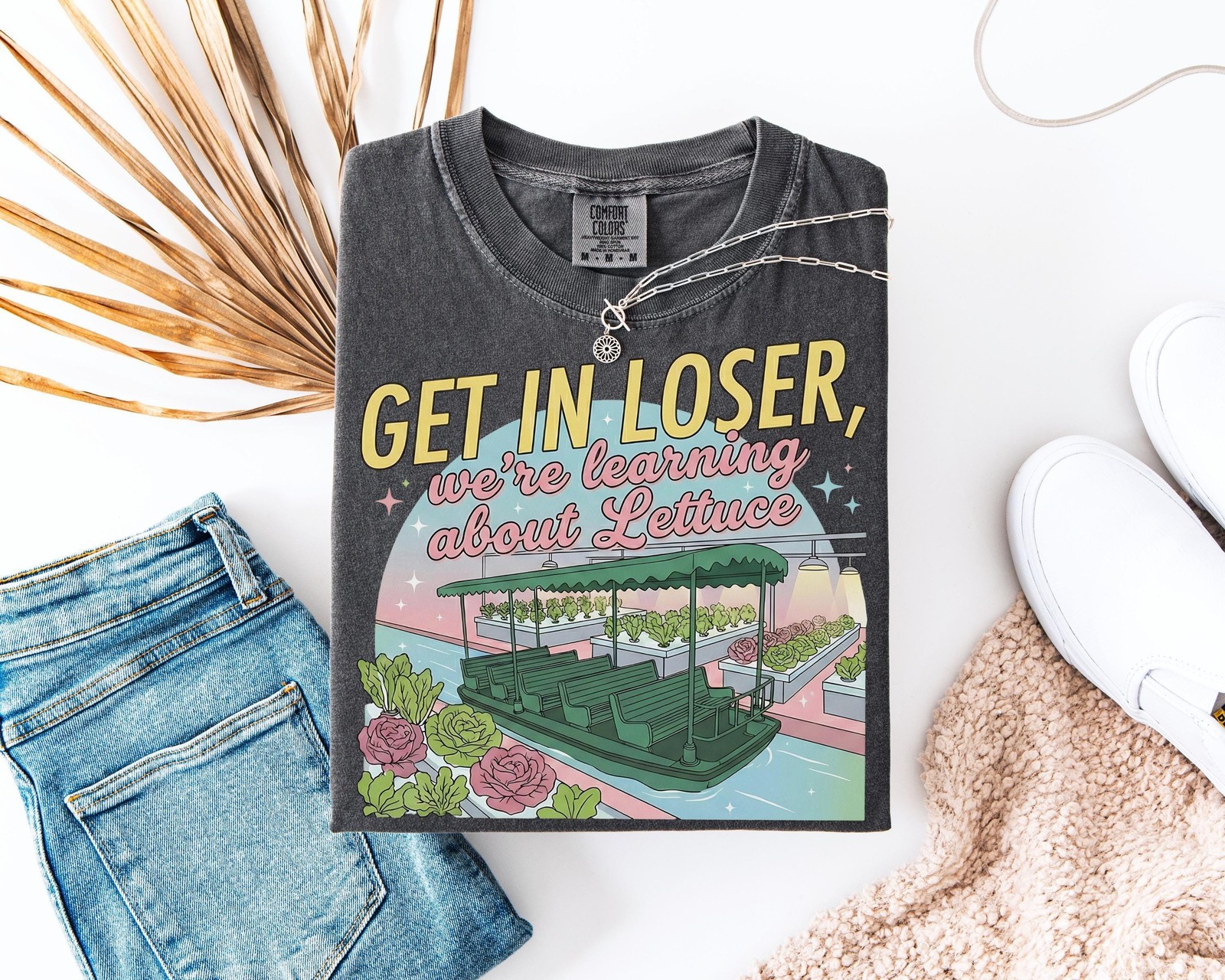 The Land Epcot Inspired T-Shirt Get in Loser Theme Park Tee Matching Family Va gallery