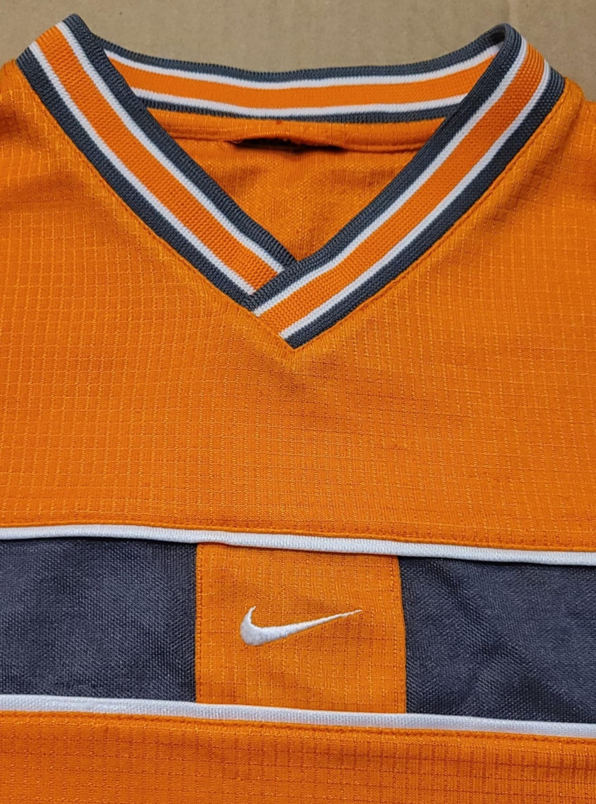 Vintage Nike MLS Embroidered Center Swoosh Soccer Shirt See Photos 4 Measurement gallery