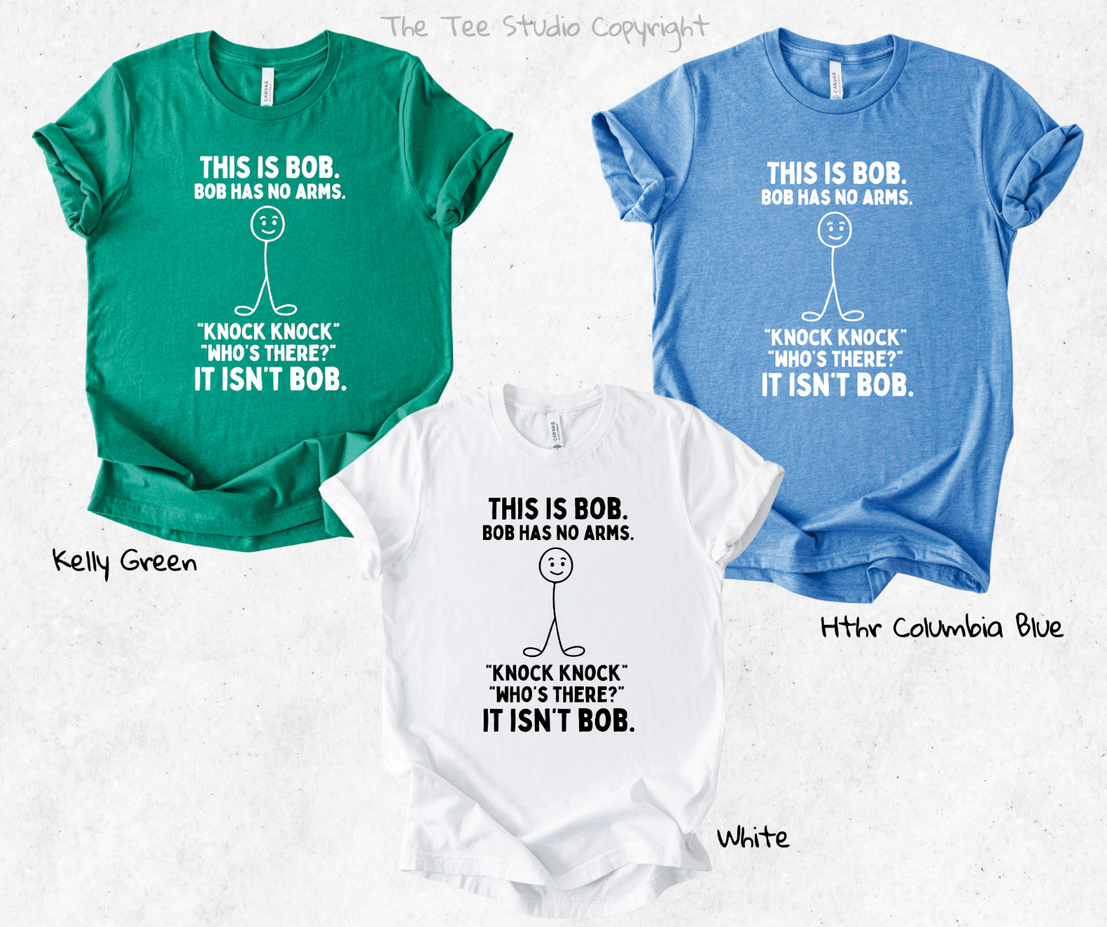 Silly Funny This Is Bob. Bob Has No Arms T-shirt Sarcastic Gifts Funny Shirt gallery