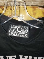 KILLSTAR Love Hurts Skull Long Sleeve T-Shirt Black Size SMALL Unisex