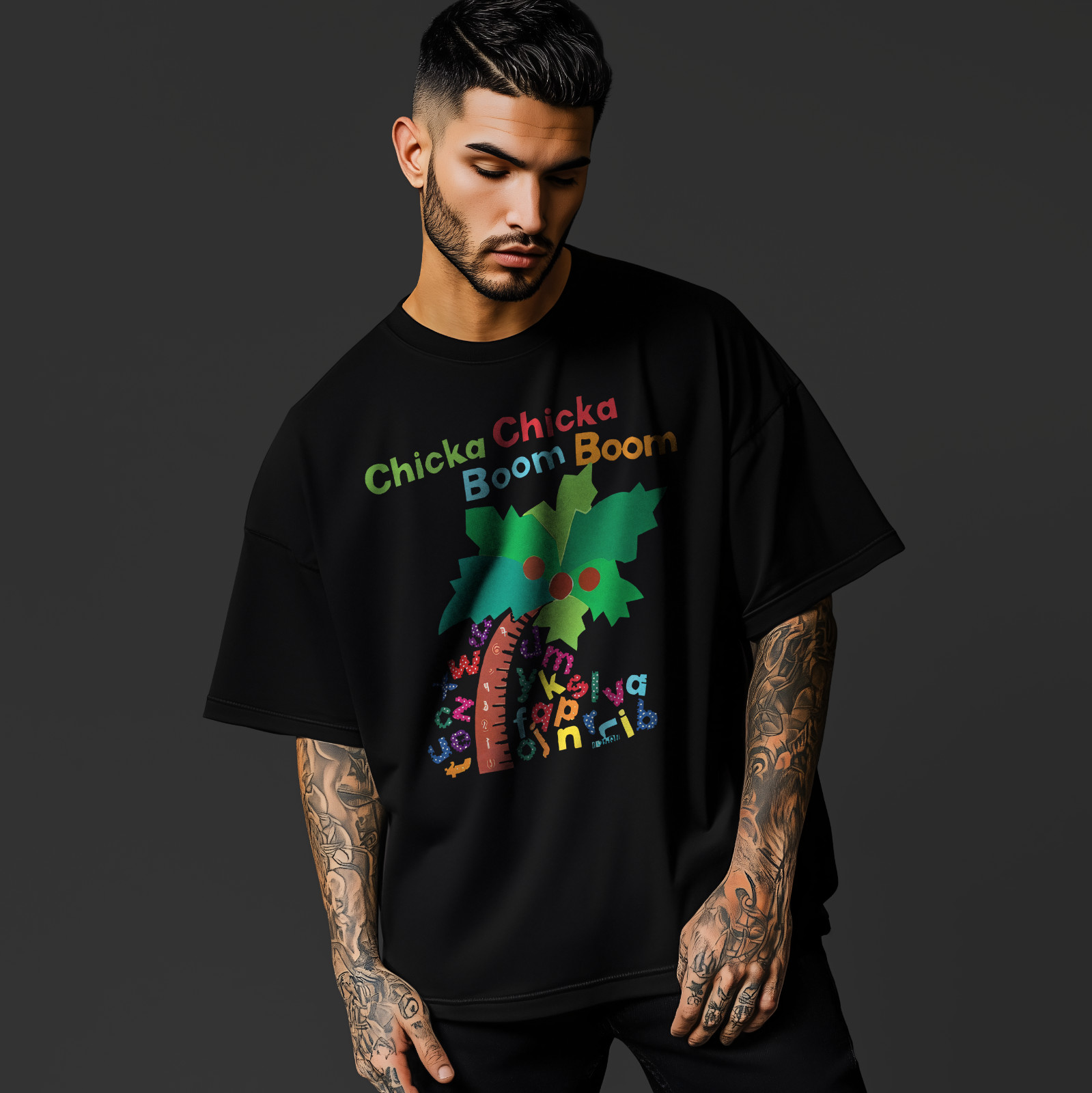 Chicka Chicka Boom Boom T-Shirt – Cute Alphabet Tree Shirt A470 gallery