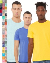 BELLA+CANVAS BC3001CVC Unisex Heather Neon CVC Crew Neck Stylish T-Shirt Tee