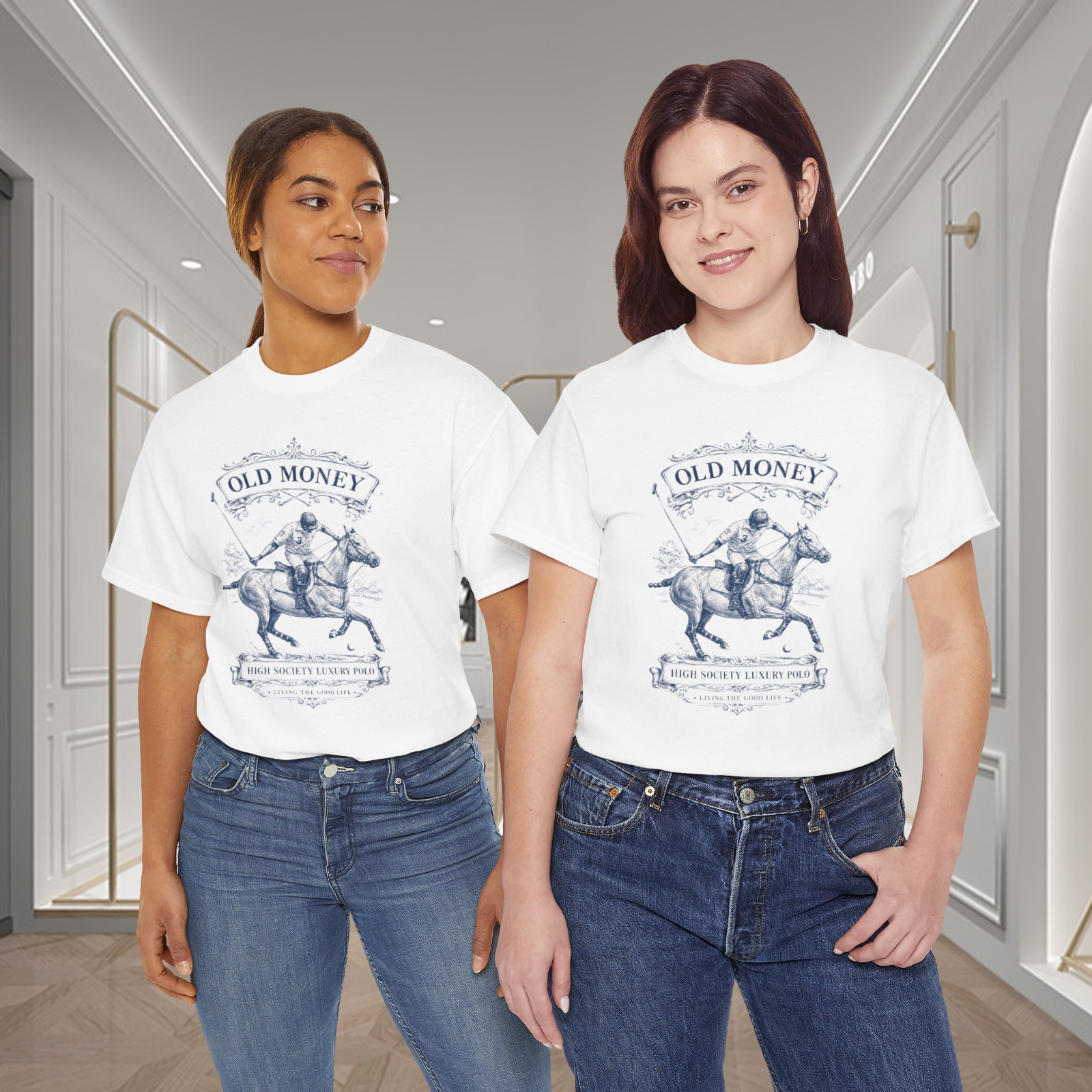 Old Money High Society Luxury Polo Graphic T-Shirt gallery