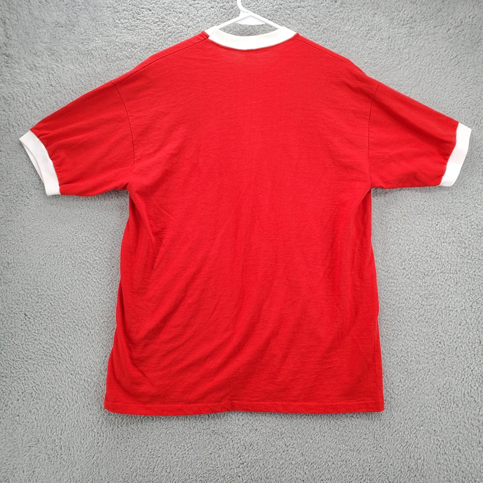 Vintage Coke Go For The Guinness Shirt Mens XL Red Ringer 1986 80s USA Made gallery