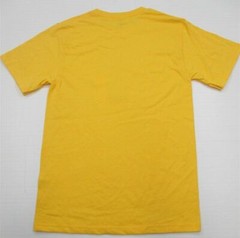 JERZEES Men’s Size S Crewneck Casual Cotton Solid Yellow T-Shirt