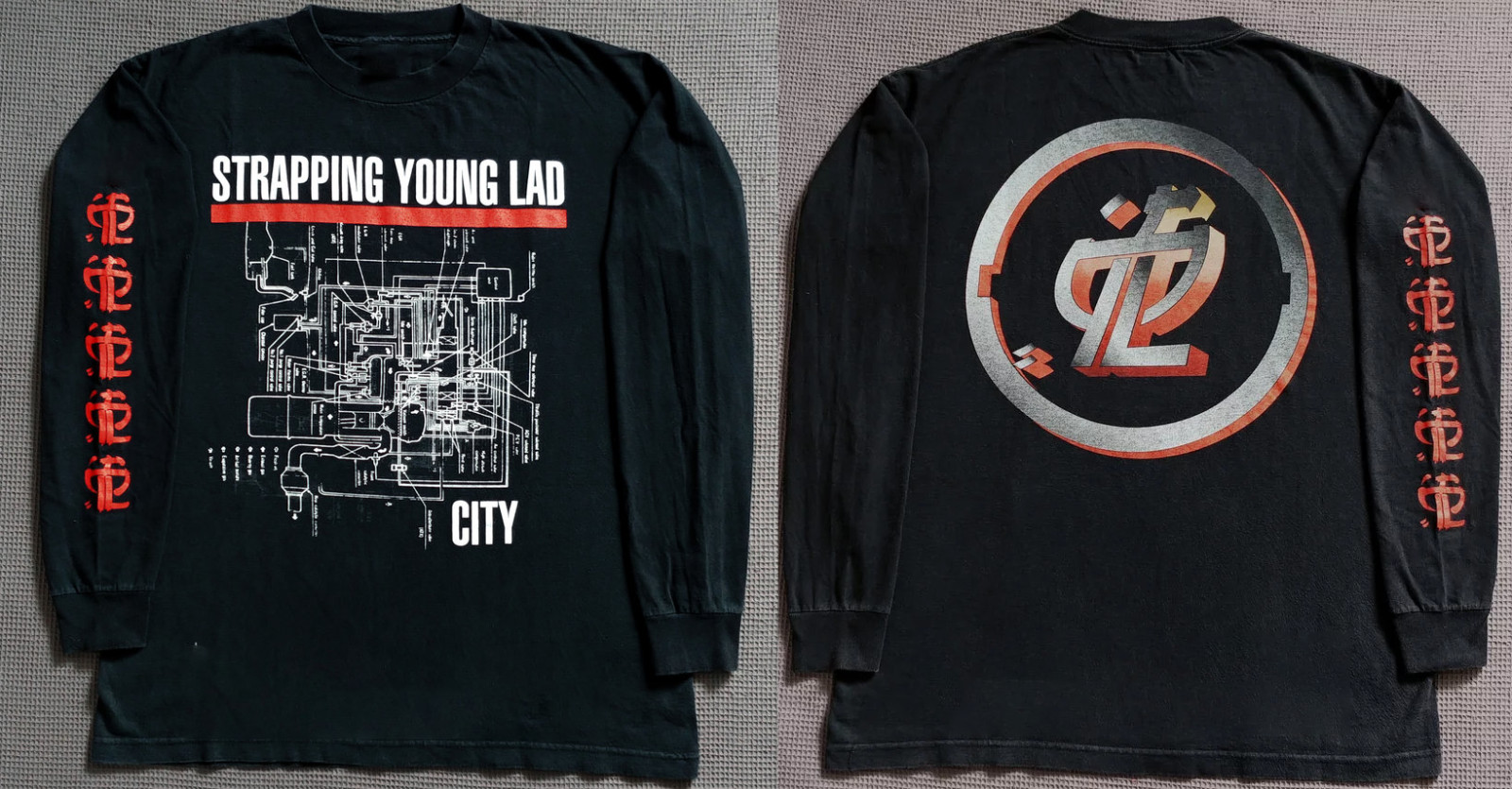 Rare Strapping Young Lad Band 1997 - City Long Sleeve S to 5XL 2F1375 gallery