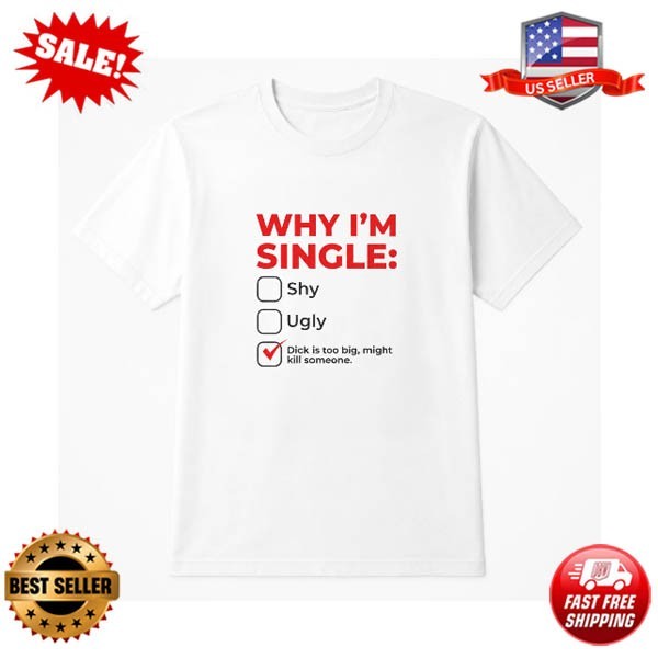 Why I’m Single Meme Shirt, Adult Humor Graphic Tee