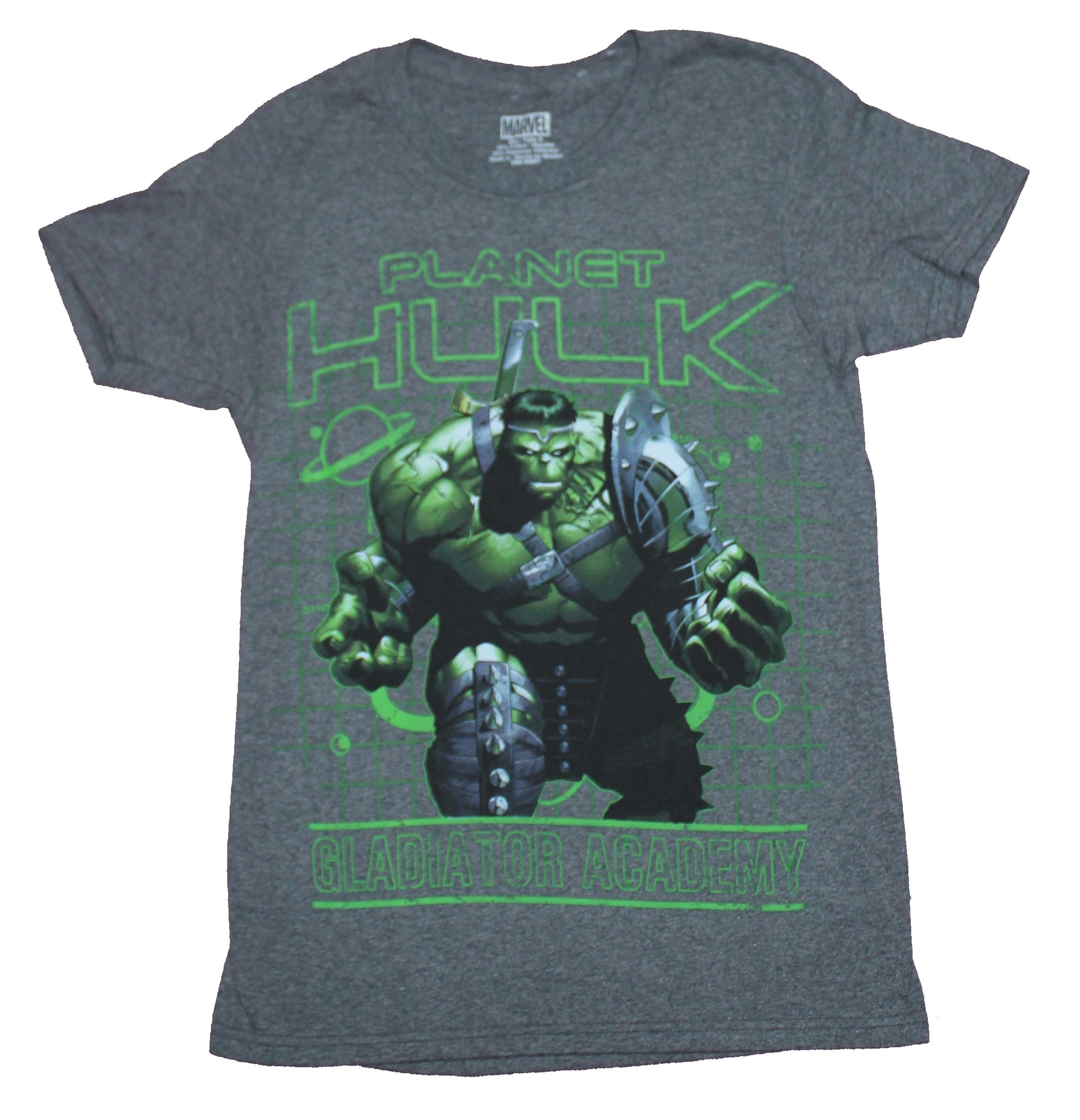 Hulk Adult New T-Shirt - Planet Hulk Gladiator Academy Battle Ready Incredible gallery