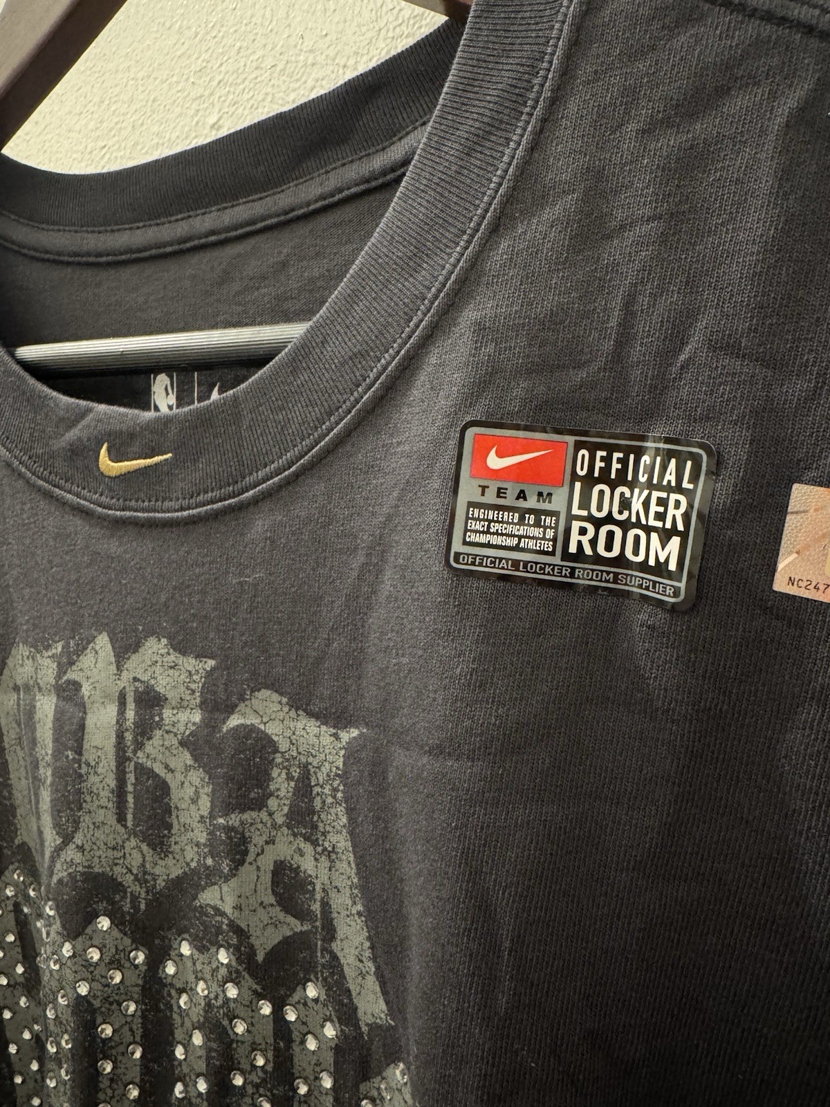 New York Knicks Nike 2026 NBA Champions Locker Room On Court Rhinestone T-Shirt gallery
